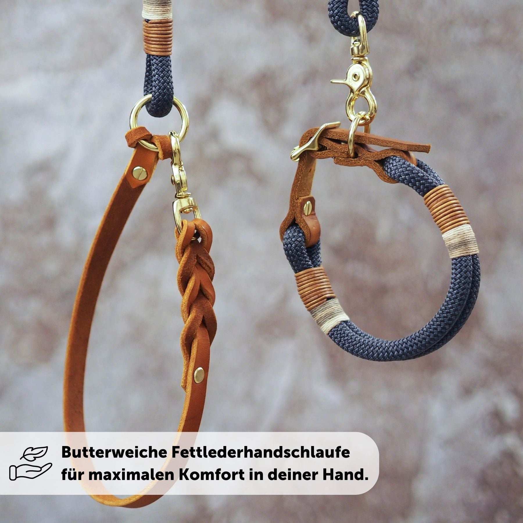 B:Ware | Tauleine 'Vienna' mit Lederhandschlaufe