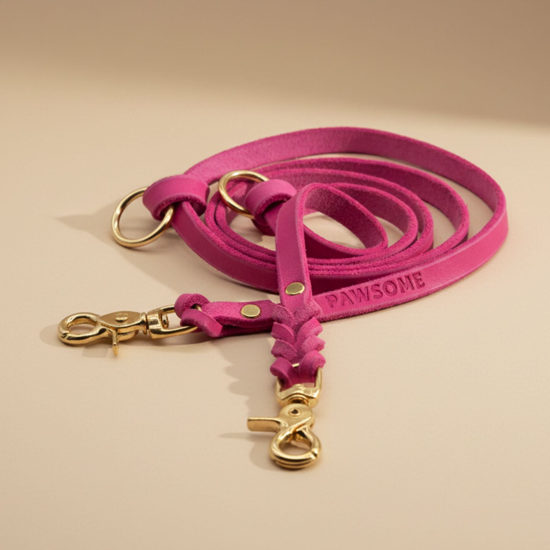 B:Ware | Lederleine 'Bjarki' in Pink