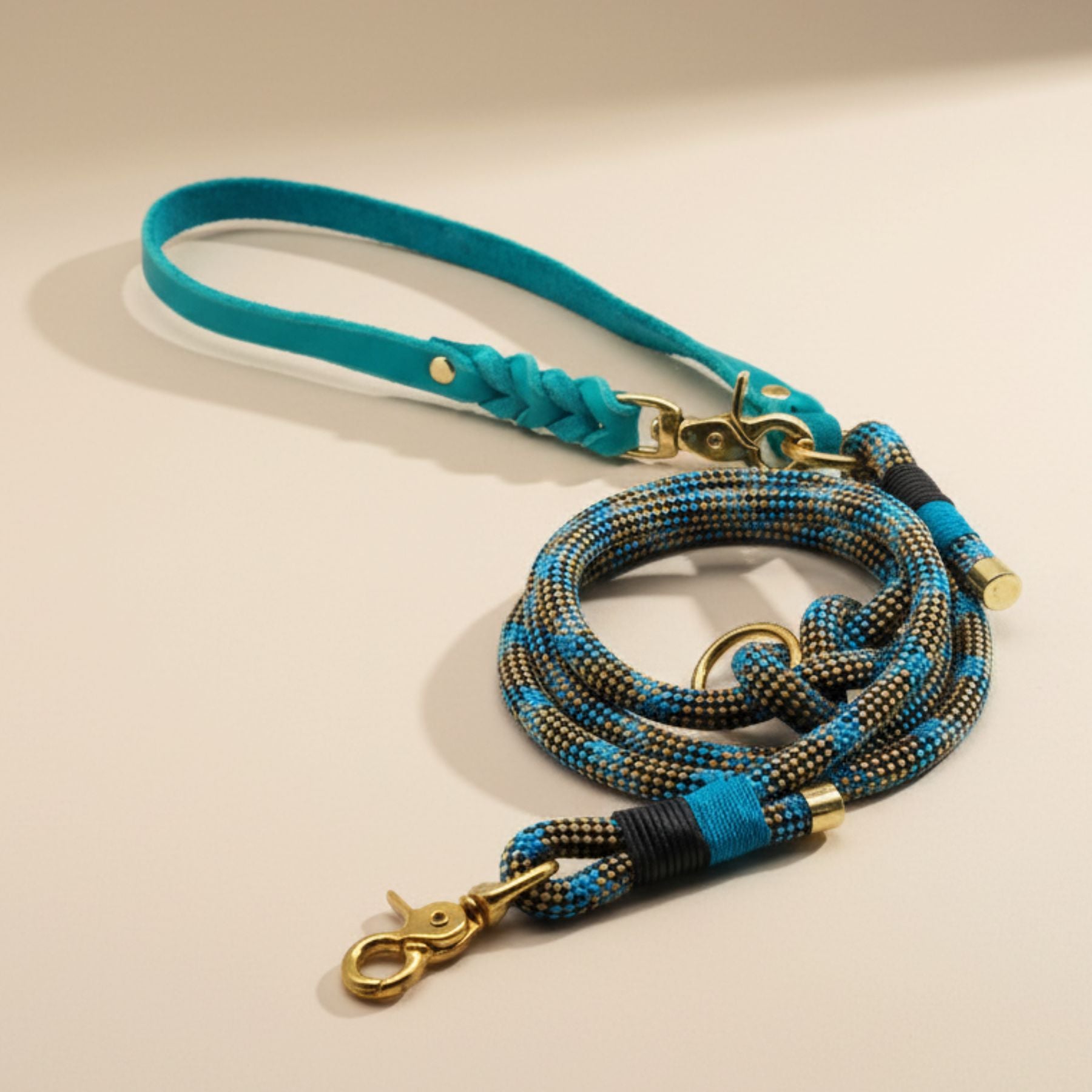 B:Ware | Tauleine mit Lederhandschlaufe 'Aquarius'