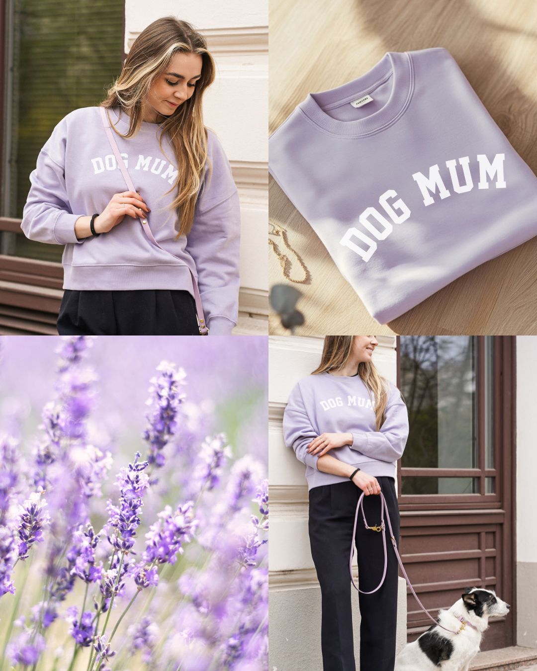Biothane® Halsband 'Lavendel'