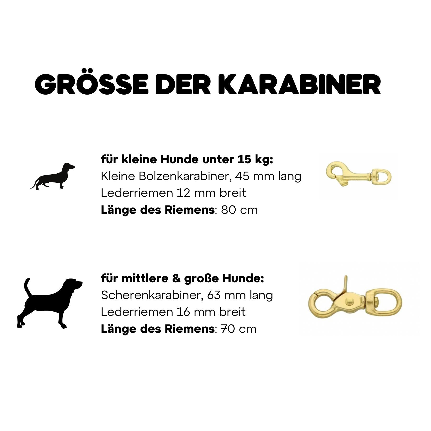 Verbindungsteil aus Leder für mehrere Hunde an einer Leine (1 Stück)
