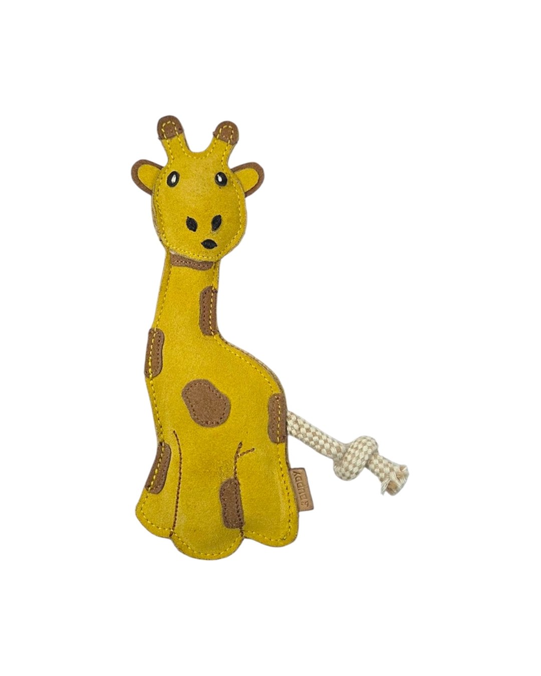 Hundespielzeug Giraffe 'Gina' aus Wildleder von BUDDY – Kuscheltier für Hunde