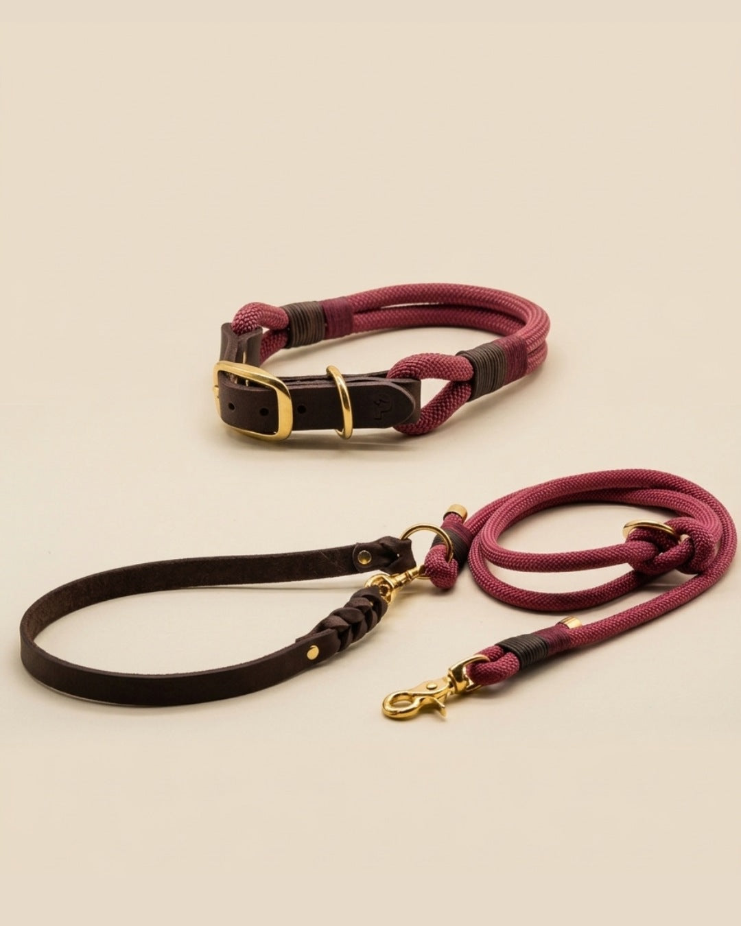 Limited | Set - Halsband & Leine 'Vino'