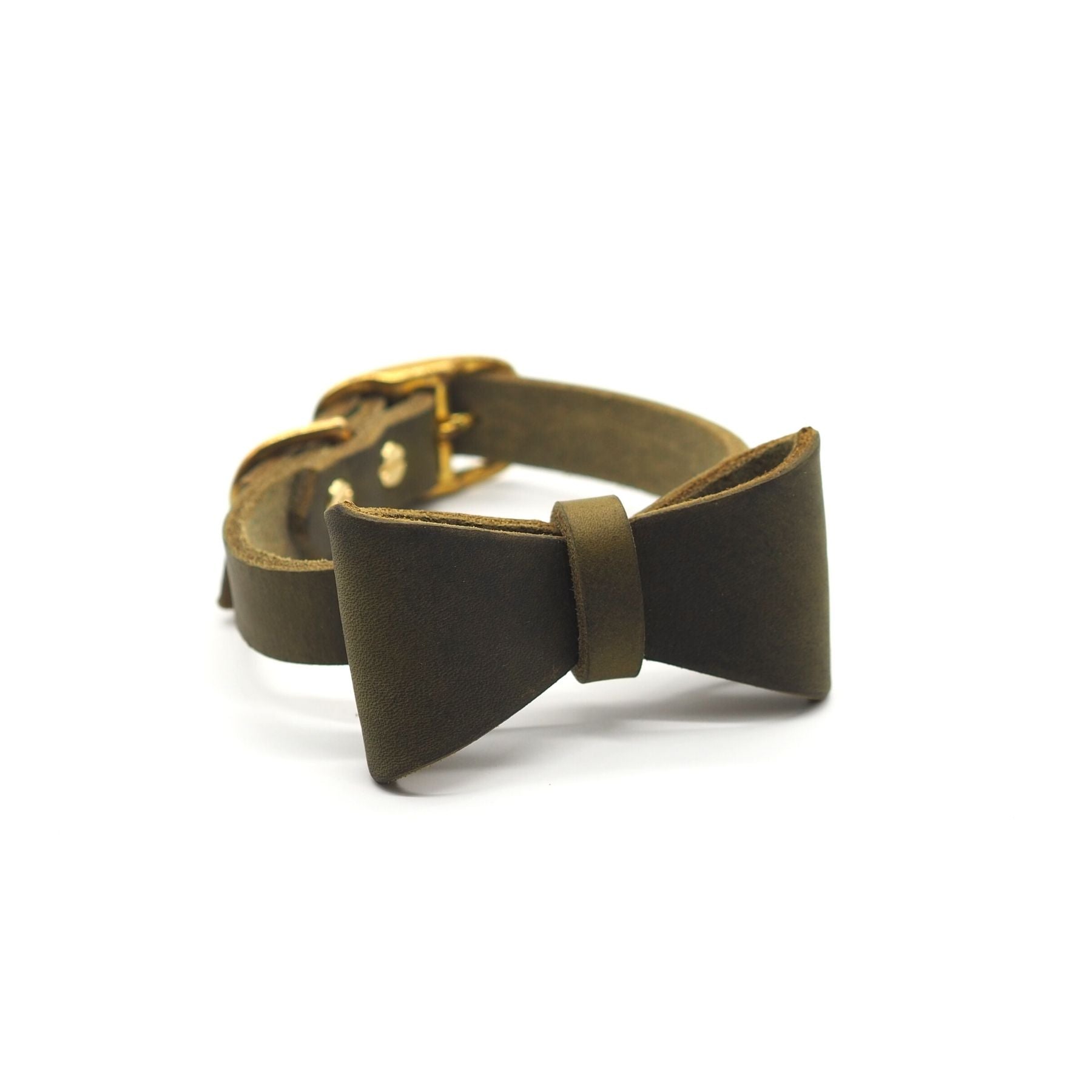 Fliege aus Leder für Halsbänder