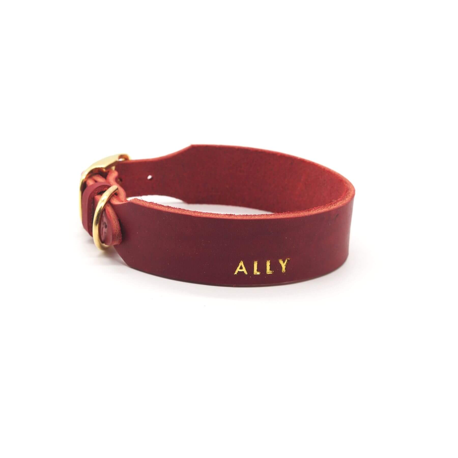 Personalisierbares Halsband mit Name | Chili