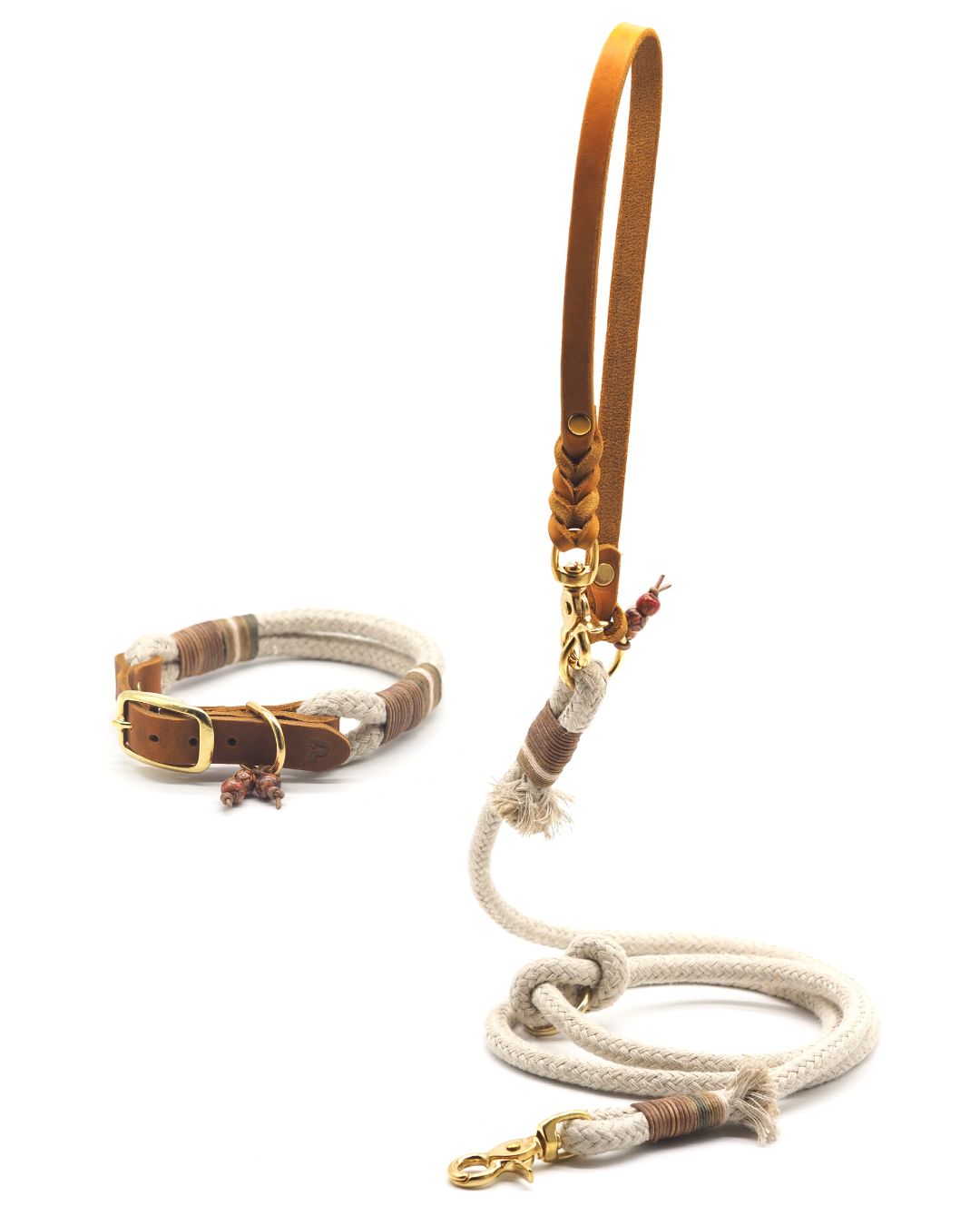 Set | Halsband & Leine 'Earthy'