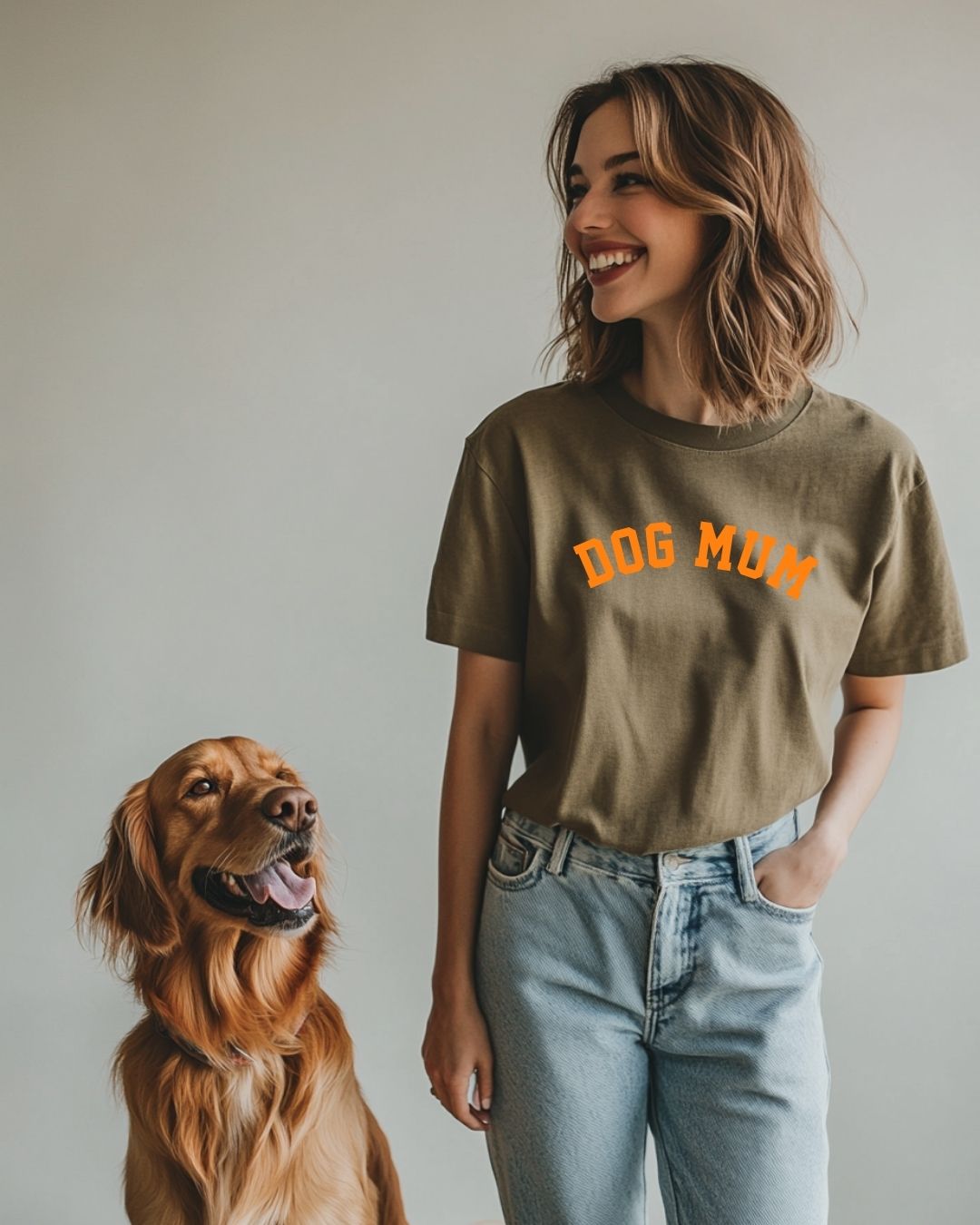 Birthday Deal | Halsband & Leine 'Olive Grove' + GRATIS T-Shirt