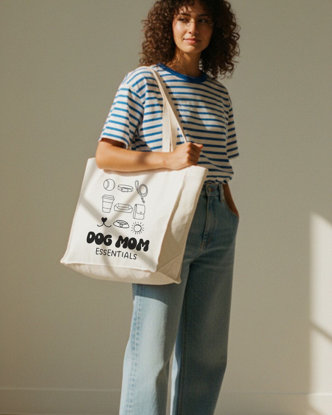 Organic Shopper 'DOG MUM essentials' | white
