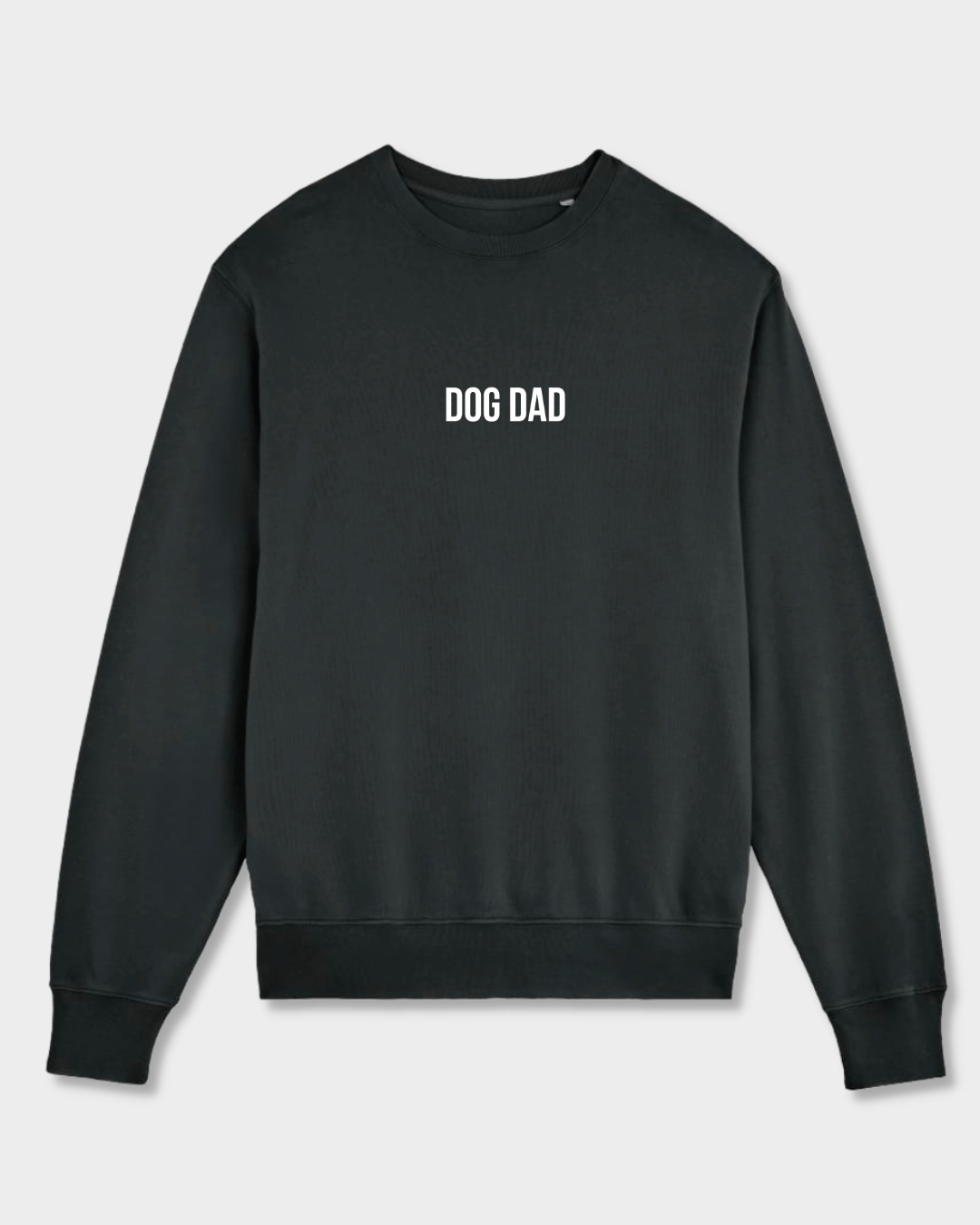 Organic Sweatshirt 'DOG DAD' | Black