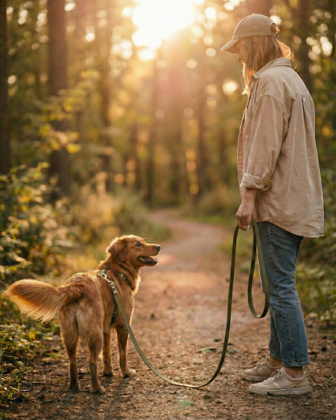 Wasserfeste Schleppleine aus Biothane