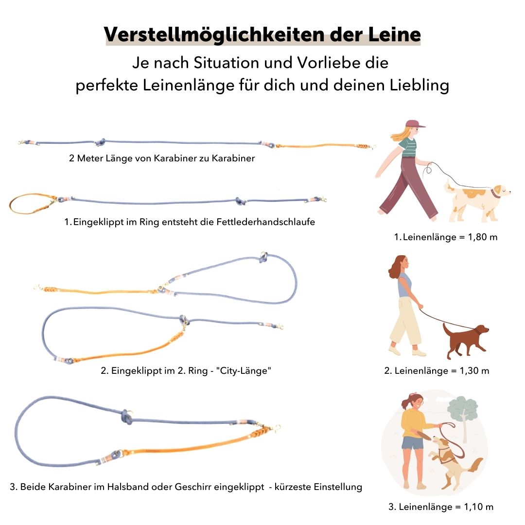 DESIGN YOUR OWN | Hundeleine für kleine Hunde